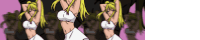 a cartoon of a woman with blonde hair dancing