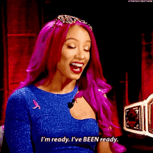 Sasha Banks Im Ready GIF - Sasha Banks Im Ready Ive Been Ready GIFs