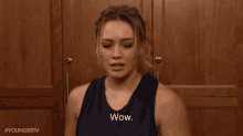 Hilary Wow GIF - Younger Tv Younger Tv Land GIFs