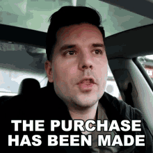 The Purchase Has Been Made Dave Crosby GIF - The Purchase Has Been Made Dave Crosby Claire And The Crosbys GIFs