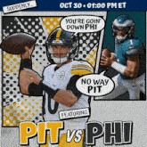 Philadelphia Eagles Vs. Pittsburgh Steelers Pre Game GIF - Nfl National Football League Football League GIFs
