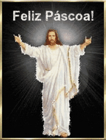 Christ Feliz Pascoa GIF - Christ Feliz Pascoa Jesus GIFs