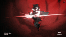 an advertisement for lego kids shows a cartoon character shooting a laser