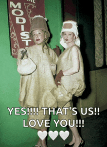 I Love Lucy Burlap Paris Lucy And Ethel Model GIF