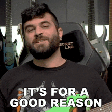 It'S For A Good Reason Andrew Baena GIF - It'S For A Good Reason Andrew Baena It'S For A Good Cause GIFs