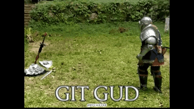 Git Gud Gg Knight - Discover & Share GIFs