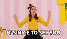 Its Nice To See You Hello GIF - Its Nice To See You Hello Happy To See You GIFs