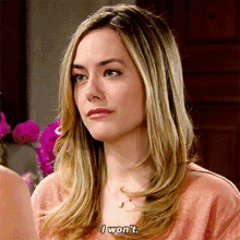 The Bold And The Beautiful Hope Logan GIF - The Bold And The Beautiful Hope Logan I Wont GIFs