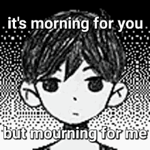 Good Morning Mourning GIF - Good Morning Mourning Omori GIFs