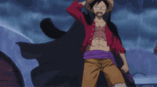 Luffy New Outfit Wano GIF - Luffy New Outfit Wano GIFs