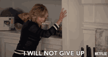 I Will Not Give Up Grace GIF - I Will Not Give Up Grace Jane Fonda GIFs