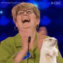 Clapping Connie GIF - Clapping Connie Family Feud Canada GIFs