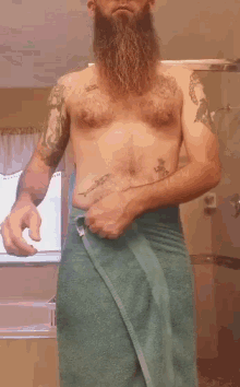 After Shower Towel GIF - After Shower Towel Cap GIFs