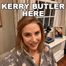 Kerry Butler Here Cameo GIF - Kerry Butler Here Cameo Im Kerry Butler GIFs