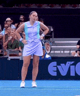 Jelena Ostapenko Hands On Hips GIF - Jelena Ostapenko Hands On Hips Tennis GIFs
