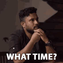 What Time Abish Mathew GIF - What Time Abish Mathew Tell Me The Right Time GIFs