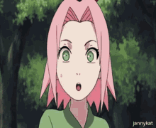 Sakura Haruno Blushing GIF - Sakura Haruno Blushing Naruto GIFs