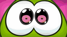 Staring At Donuts Om Nom GIF - Staring At Donuts Om Nom Om Nom And Cut The Rope GIFs