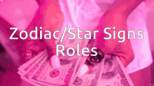 Zodiac Signs Star Signs GIF - Zodiac Signs Star Signs Roles GIFs
