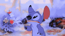 Stitch Frustrated GIF - Stitch Frustrated Stressed GIFs