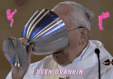 I Been Drakin Pope GIF - I Been Drakin Pope GIFs