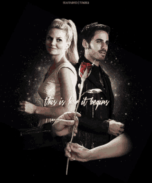 This Is How It Begins Emma And Killian GIF