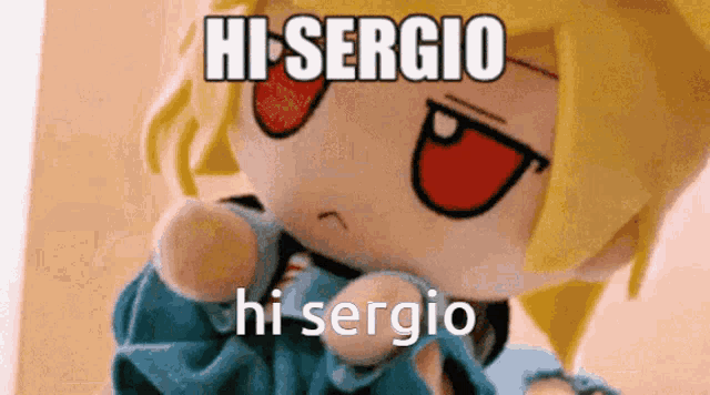 Hi Sergio GIF - Hi Sergio Fumo GIFs