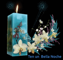 Alex Ten Un Bella Noche GIF - Alex Ten Un Bella Noche Candle GIFs