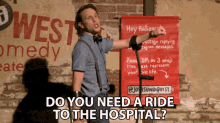 do you need a ride to the hospital josh sundquist people are too nice to me are you okay can i help you