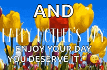 Happy Mothers Day Enjoy Your Day GIF - Happy Mothers Day Enjoy Your Day GIFs
