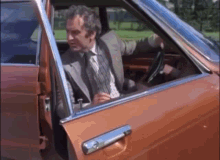The Sweeney Ford Consul GIF - The Sweeney Ford Consul Squad Car GIFs