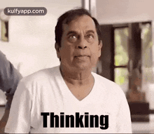 Thinking.Gif GIF - Thinking Brahmanandam Reactions GIFs