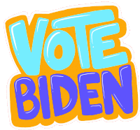Vote Biden Biden2020 Sticker - Vote Biden Biden2020 Joe Biden Stickers