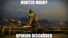 destiny hunter opinion