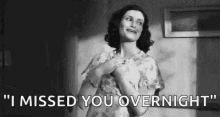 I Missed You Over Night Swoon GIF - I Missed You Over Night Swoon Vintage GIFs