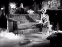 Munsters Cleaning GIF - Munsters Cleaning Spring Cleaning GIFs