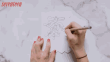 Drawing Coloring GIF - Drawing Coloring Diy Holiday Cards GIFs
