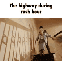 How It Feels Driving On The Highway During Rush Hour.... GIF - Rush Hour Highway Mr Bean GIFs