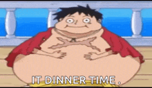 Luffy Gordo Luffy Gordinho GIF