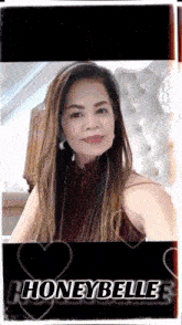 a picture of a woman named honeybelle