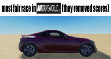 a picture of a car with the words most fair race in driveworld on it