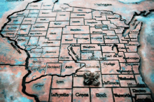 Wisconsin Maps GIF - Wisconsin Maps Us States GIFs