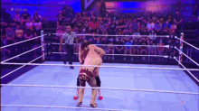 Andre Chase Suplex Into Ropes GIF - Andre Chase Suplex Into Ropes GIFs