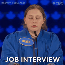 Job Interview Family Feud Canada GIF - Job Interview Family Feud Canada Job Screening GIFs