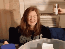 Messy Friends Beans Surprise GIF - Messy Friends Beans Surprise Beans Over Head GIFs