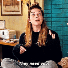 Schitts Creek Alexis Rose GIF - Schitts Creek Alexis Rose They Need You GIFs