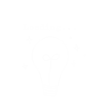 a drawing of a light bulb on a white background