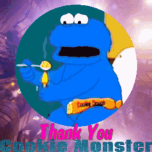 Cookie Monster Thank You GIF - Cookie Monster Thank You Thanks GIFs