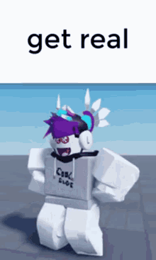 Get Real Get Good GIF - Get Real Get Good Roblox GIFs