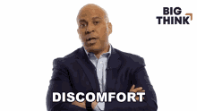 Discomfort Cory Booker GIF - Discomfort Cory Booker Big Think GIFs
